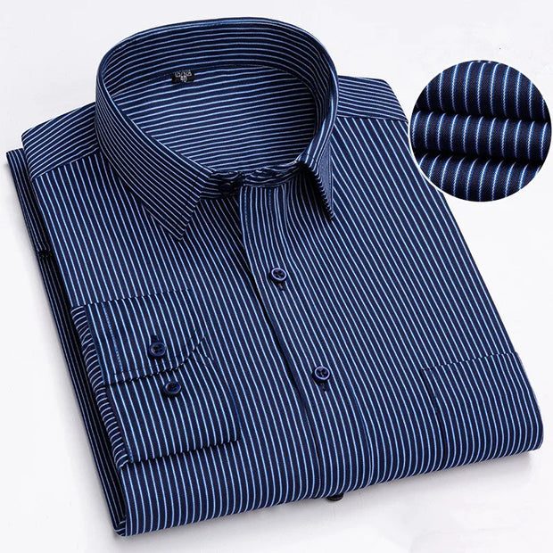 BAMBOOPLE Men’s Long Sleeve Casual Shirt