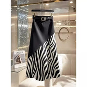 Vintage Y2K A-Line Midi Skirt