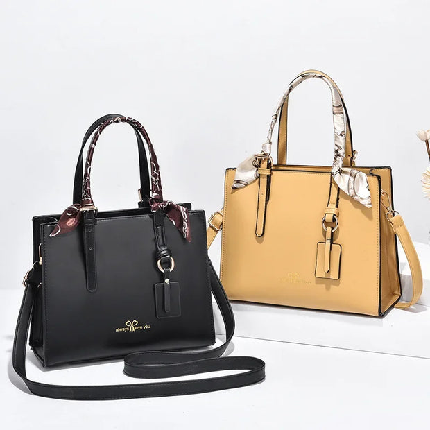 Elegant PU Leather Shoulder Bag for Women