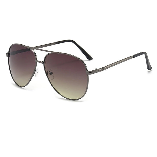 Women’s Vintage Oval Gradient Lens Sunglasses