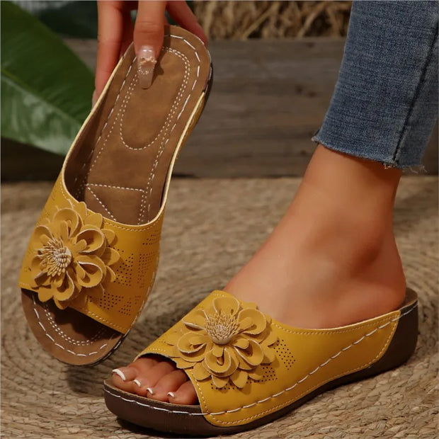 Shoes Women Sandals Summer Elegant Shoes Woman Slides Sandals Ladies Wedge Sandals For Women Casual Footwear Slipper Female
