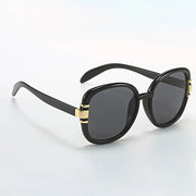 New In 2025 Sunglasses for Women Modern Fashion Purple Orange Gradient Decorative Glasses Transparent Plastic Frame Metal