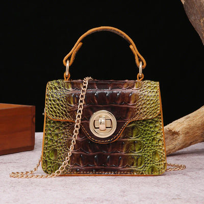 Mini Crocodile Pattern Clutch