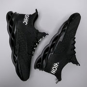 Women’s Mid-Top Platform Sneakers – Lace-Up Breathable Casual Sport Shoes All-Season