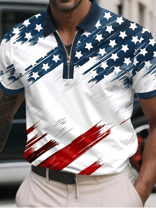 Men's American Flag 3D Printed Shirt