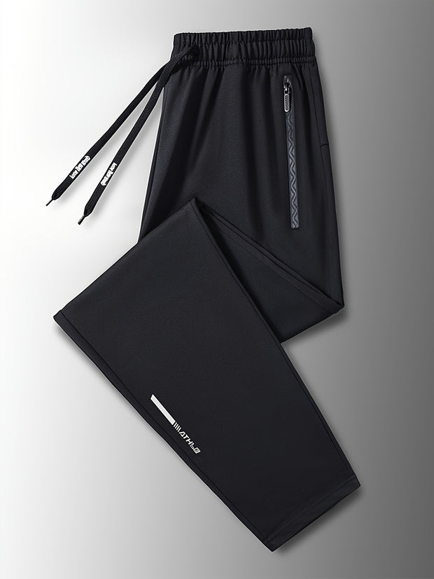 3-Pack Men’s Jogging Pants – Slim Fit Sports Pants with Deep Pockets